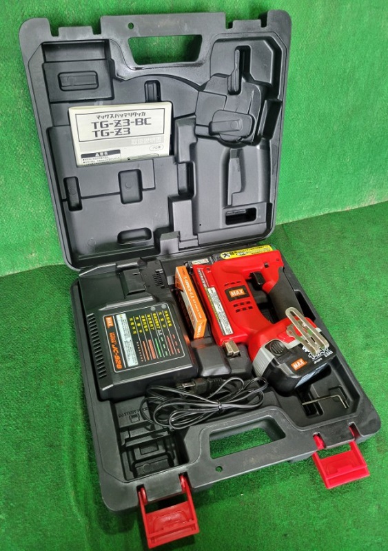 中古 マックス 充電式タッカ TG-Z3-BCの通販｜プロの道具館