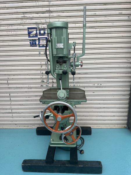 中古木工機械 常盤工業　家具・建具用角のみ盤　HM-30A　チャックキー付　整備・動作確認済み